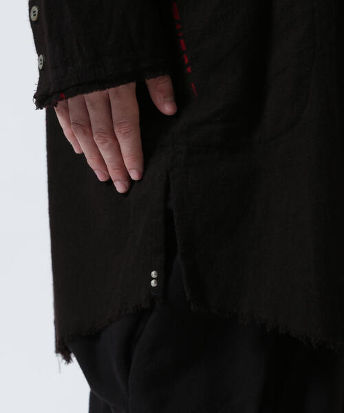 KMRii（ケムリ） シャツ KMRii/ケムリ/Shadow Vine Long Flannel Shirt