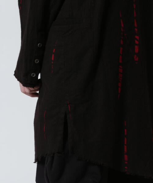 KMRii（ケムリ） シャツ KMRii/ケムリ/Shadow Vine Long Flannel Shirt