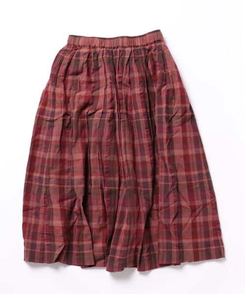 「LBC」 「sunvalley」フレアスカート M ベージュ レディース_画像3