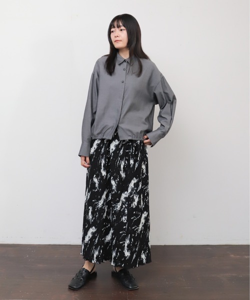 NOMBRE IMPAIR（ノンブルアンペール） スカート 「予約」モノトーン