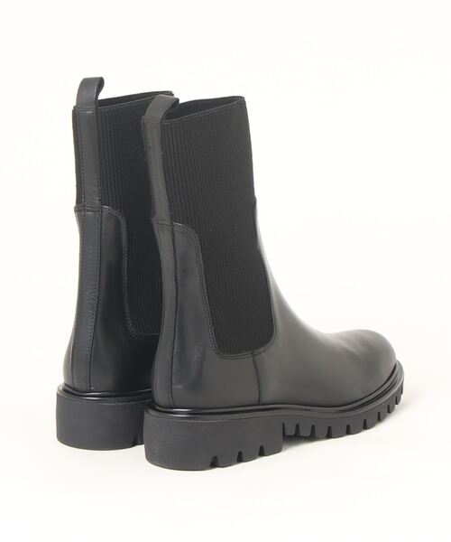 CORSO ROMA 9 ブラック サイドゴアブーツ　36 CORSO ROMA,9（コルソローマ ノーヴェ） ショートブーツ 36 ブラック