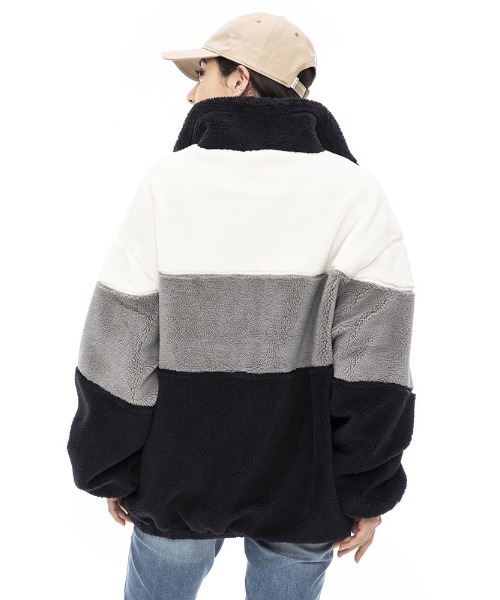 「BILLABONG」 ブルゾン MEDIUM グレー系その他 レディース_画像5