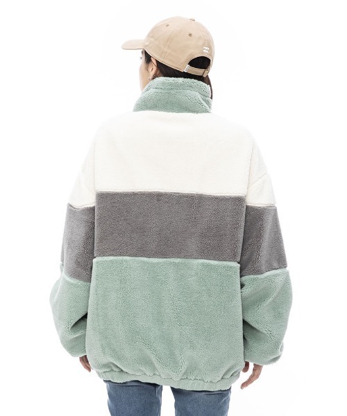 「BILLABONG」 ブルゾン MEDIUM グレー系その他 レディース_画像9