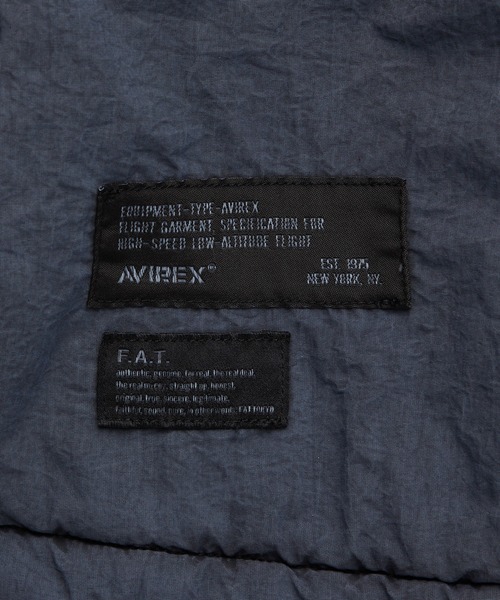 ブルゾン アウター 「AVIREX｜F.A.T.」A-65F / アヴィレックス / エフエイティー メンズ レディースの画像