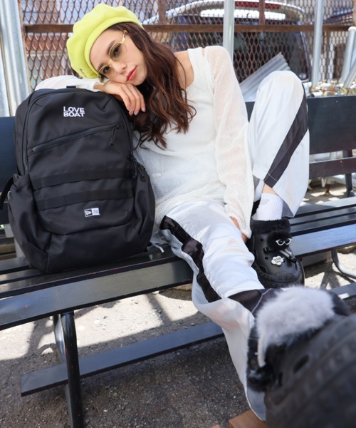 LOVE BOAT×NEWERAコラボ　リュック　バックパック NEW ERA（ニューエラ） リュック「LOVE BOATコラボ」 FREE ブラック