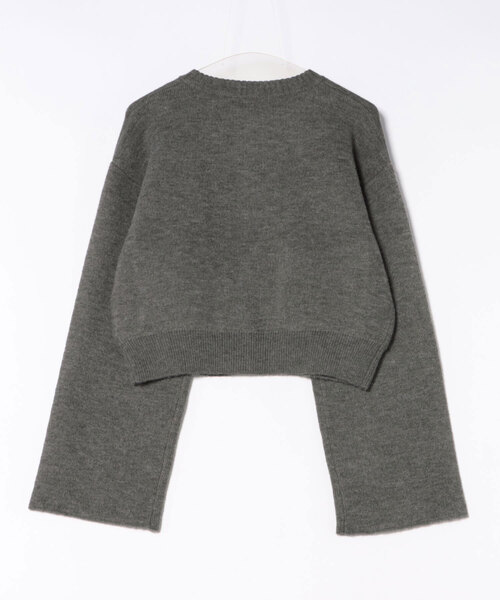 VICKY（ビッキー） カーディガン アルパカタッチダブルフェイスニット