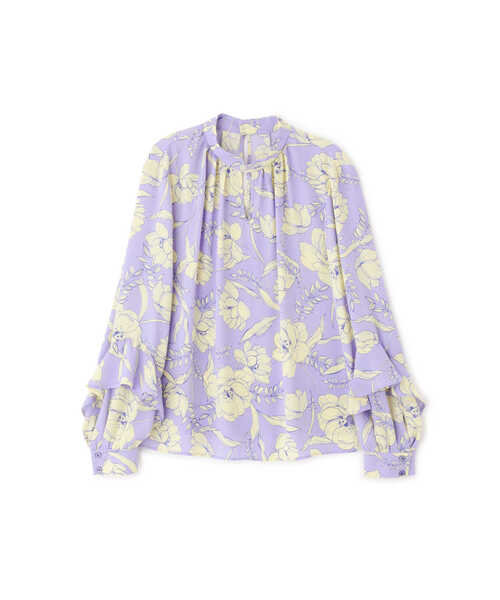 「PINKY&DIANNE」 長袖ブラウス 38 ブルー レディース_画像3