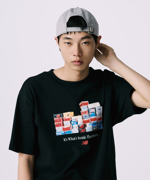 New Balance（ニューバランス） tシャツ ボックスTシャツ メンズ