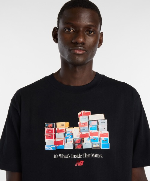 New Balance（ニューバランス） tシャツ ボックスTシャツ メンズ