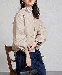 「Chez toi」 ブルゾン FREE アイボリー レディースの画像7