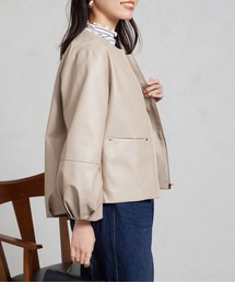 「Chez toi」 ブルゾン FREE アイボリー レディースの画像9