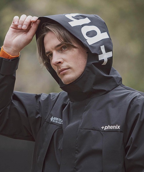 phenix（プラスフェニックス） ブルゾン S ブラック×ホワイト メンズ