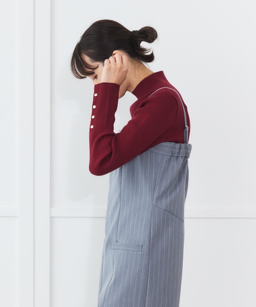 「Sirin」 長袖ニット FREE グレー レディース_画像6