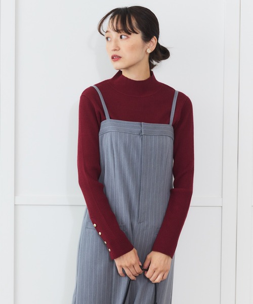 「Sirin」 長袖ニット FREE グレー レディース_画像7