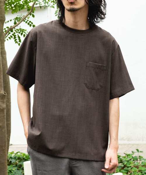 「URBAN RESEARCH Sonny Label」 半袖シャツ LARGE ライトグレー メンズ_画像8