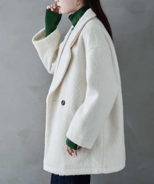 「etoll.」 テーラードジャケット M チャコール レディース_画像3