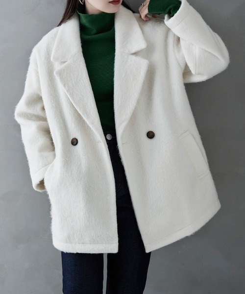 「etoll.」 テーラードジャケット M チャコール レディース_画像8