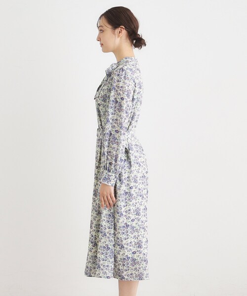 LAURA ASHLEY（ローラアシュレイ） ワンピース 「WEB限定／ネック