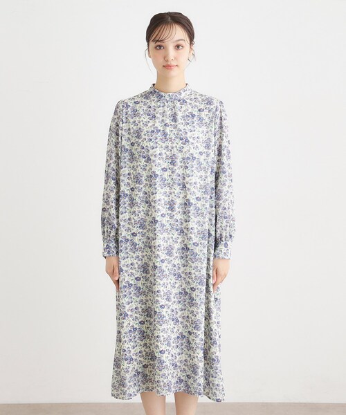 LAURA ASHLEY（ローラアシュレイ） ワンピース 「WEB限定／ネック