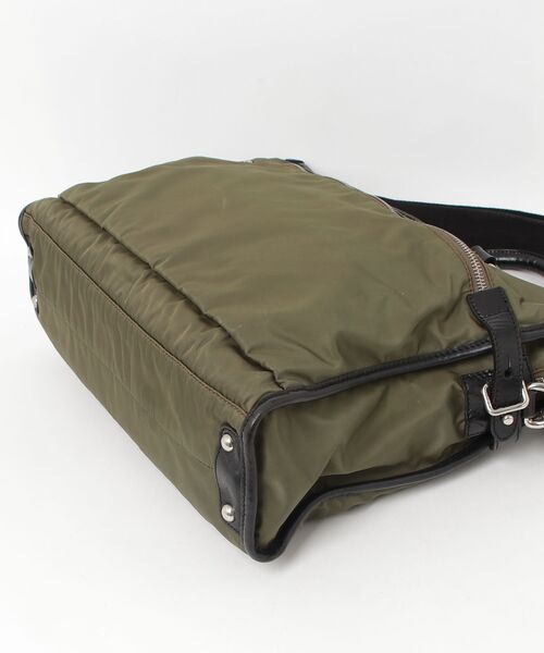 「F.CLIO」 ワンポイント2WAYバッグ - グリーン メンズ_画像3