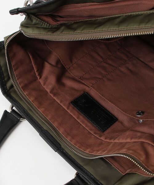 「F.CLIO」 ワンポイント2WAYバッグ - グリーン メンズ_画像4