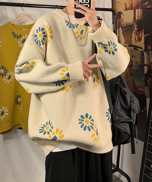 「BENDER TOKYO」 長袖ニット FREE ブラック メンズ_画像5