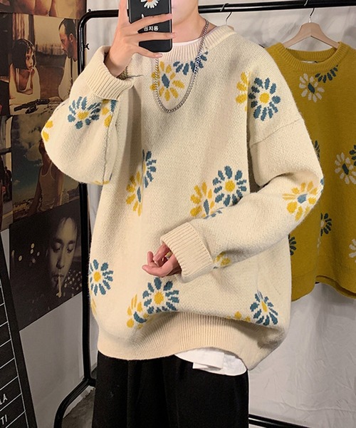 「BENDER TOKYO」 長袖ニット FREE ブラック メンズ_画像7