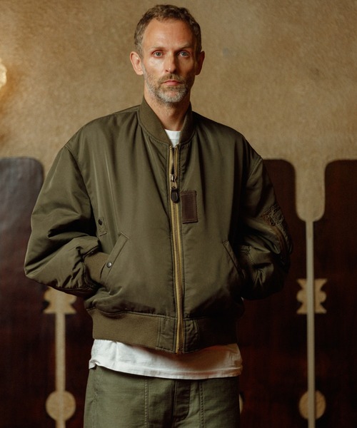 「WILD LIFE TAILOR Adam et Rope'」 ブルゾン L カーキ メンズ_画像2