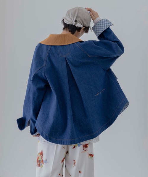 超美品♡値下げ♡Eimee Law♡ベロアボンディング ハートボタンカバーオール Eimee Law（エイミーロウ） カバーオール バックエンブロイダリー
