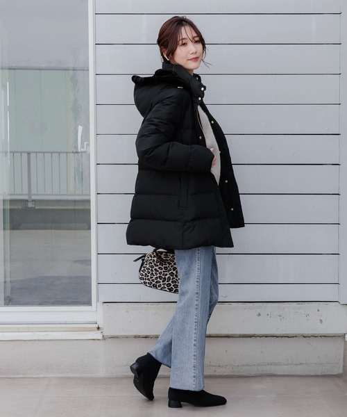 GLOBAL WORK（グローバルワーク） ダウンコート MEDIUM モカ