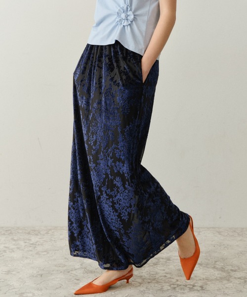 ロング スカート Sheer opal skirt / シアーオパールスカート