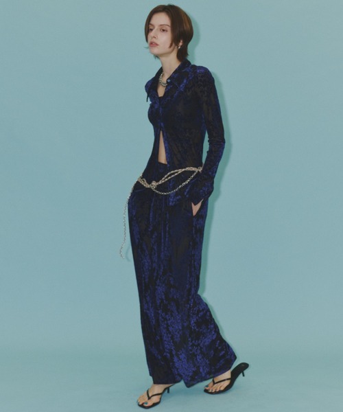 ロング スカート Sheer opal skirt / シアーオパールスカート