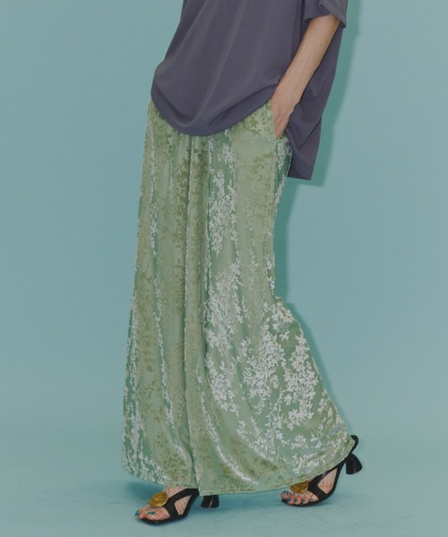 ロング スカート Sheer opal skirt / シアーオパールスカート