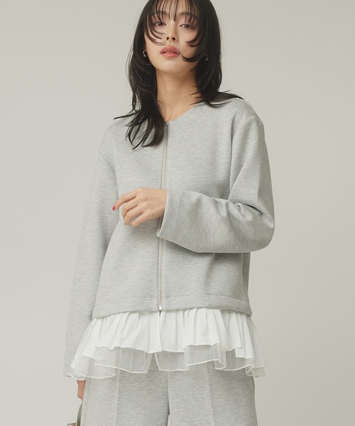 Narcissus（ナルシス） ジャケット ノーカラージャケット 「2WAY