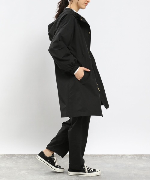 「GLOBAL WORK Smile Seed Store」 コート LARGE ブラック レディース_画像2