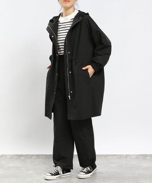 「GLOBAL WORK Smile Seed Store」 コート LARGE ブラック レディース_画像6