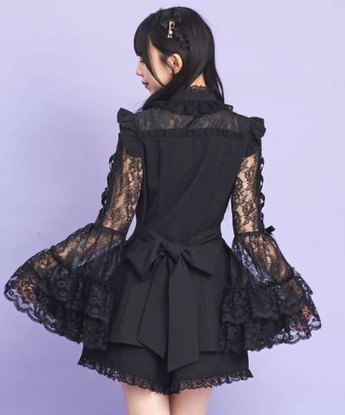 「Secret Honey」 セットアップ MEDIUM ブラック レディース_画像5