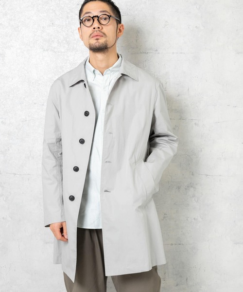 「URBAN RESEARCH ROSSO MEN」 ステンカラーコート MEDIUM ベージュ メンズ_画像3