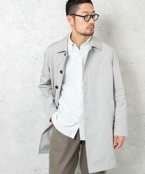 「URBAN RESEARCH ROSSO MEN」 ステンカラーコート MEDIUM ベージュ メンズ_画像7