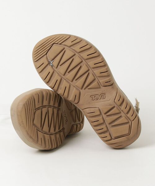 「Teva」 フラットサンダル 24 ベージュ レディース_画像3