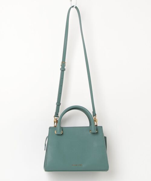 2511-280｜極美品｜チャールズアンドキース 2WAYバッグ グリーン Charles and Keith - 2511-280｜極美品｜チャールズアンドキース 2WAY