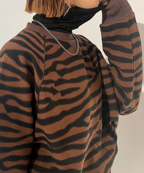 「JOURNAL STANDARD LUXE」 長袖カットソー FREE ブラウン レディース_画像7