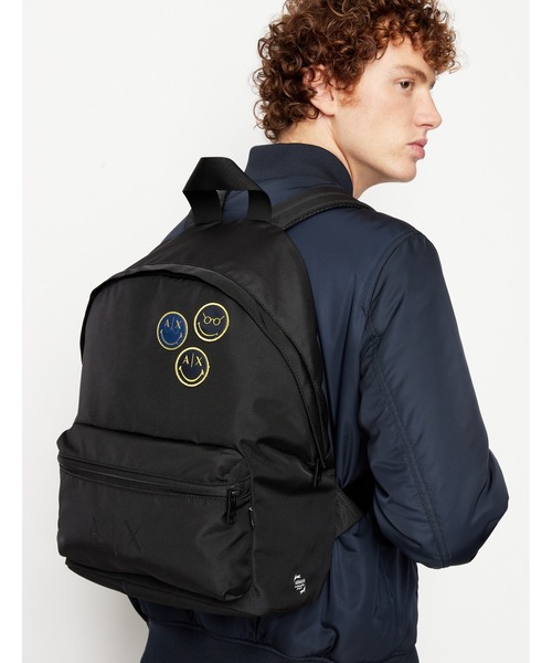 ARMANI EXCHANGE」 リュック FREE ブラック メンズ ARMANI EXCHANGE 