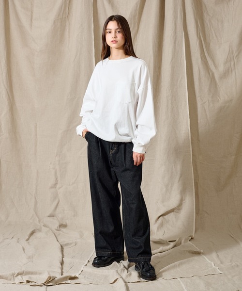 「WETTEMPT」 デニムパンツ MEDIUM ライトブルー メンズ_画像3