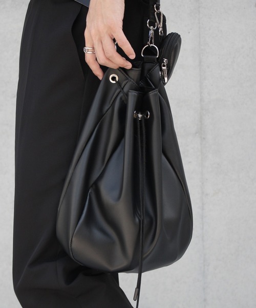 「welise」 ショルダーバッグ FREE グレイッシュベージュ メンズ_画像2