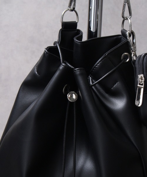 「welise」 ショルダーバッグ FREE グレイッシュベージュ メンズ_画像7