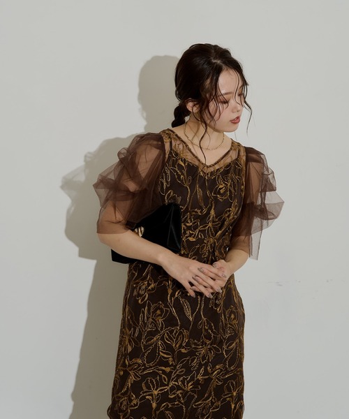 「LE'RURE」 半袖ワンピース MEDIUM オフホワイト LE'RURE 半袖ワンピース MEDIUM オフホワイト レディース : ZOZOTOWN