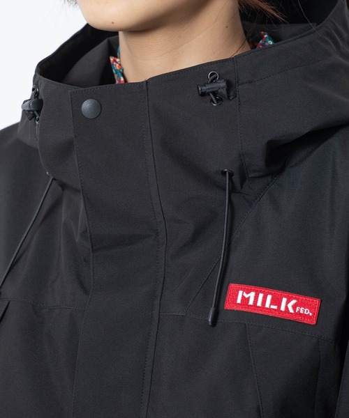 「MILKFED.」 マウンテンパーカー S ブラック レディースの画像