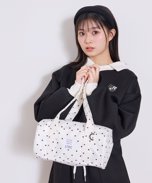 LOVETOXIC ボストンバッグ ロールミニハンドルボストン キッズ 子供