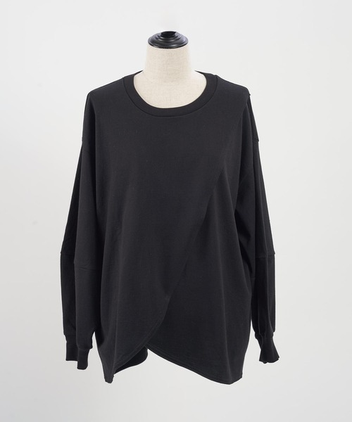 「gomme」 長袖カットソー MEDIUM パープル レディース_画像2